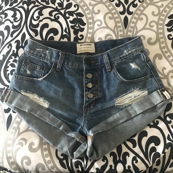 One Teaspoon Pants - One teaspoon bandit shorts